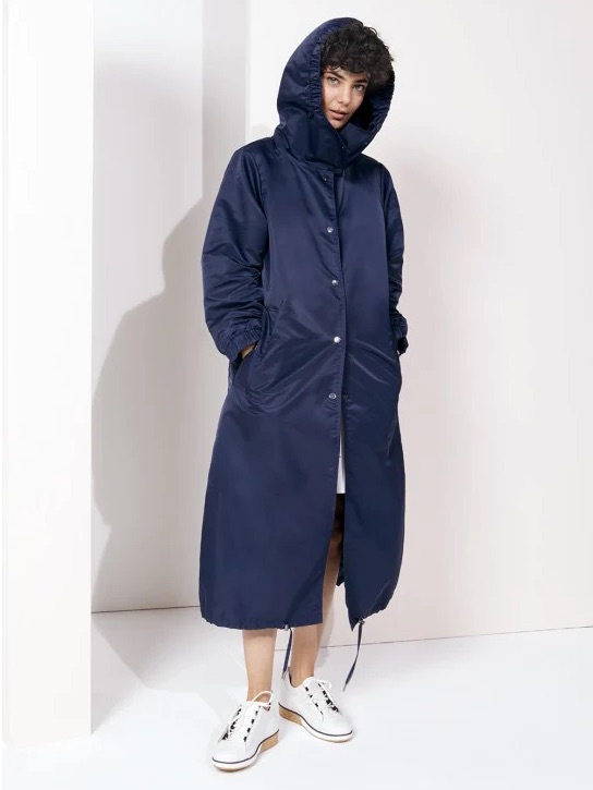 Cop.Copine Minta Trench In Indigo